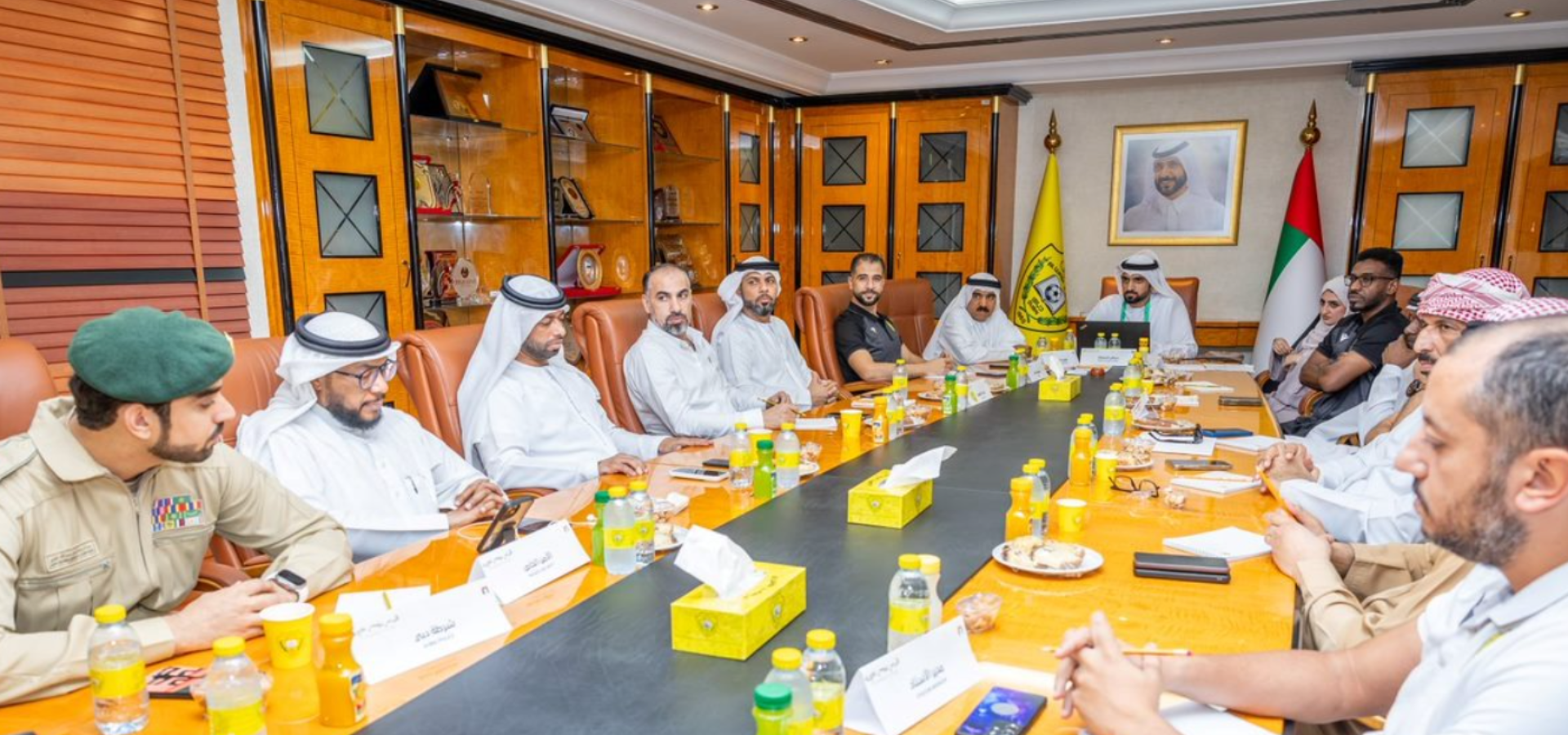 Coordination Meeting for Al Wasl and Al Wahda match