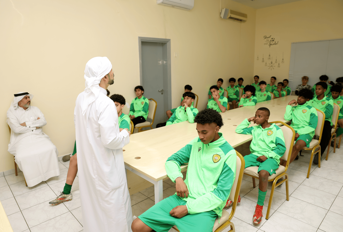 Media Training Workshop for Al Wasl Academy Players in Collaboration with the UAE Pro League