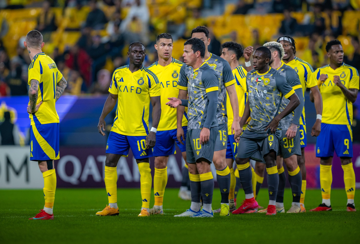 Al Wasl lose against Al-Nassr of Saudi Arabia in the AFC Champions League Elite