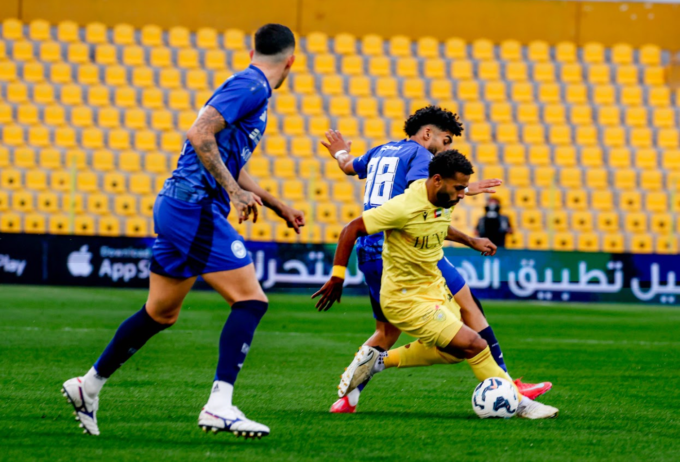 فوز الوصل على النصر في دوري 23