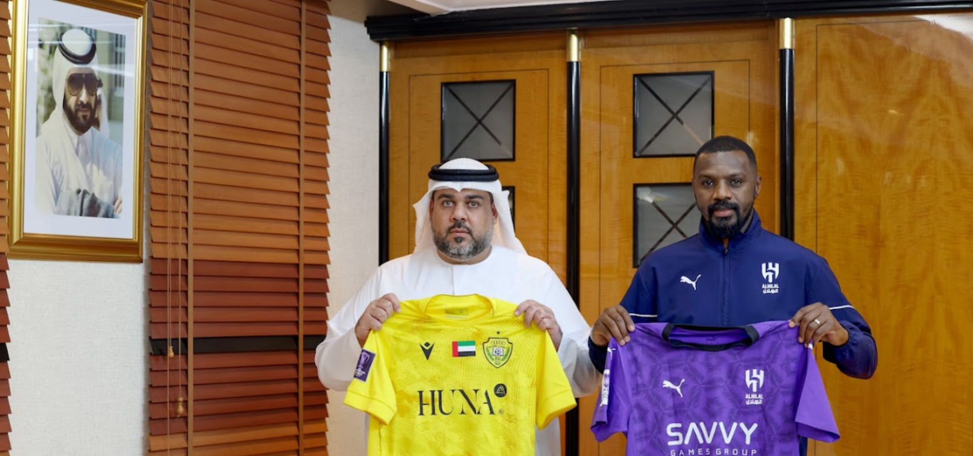 Al Wasl in Official Colors for the Asian match Against Al Hilal