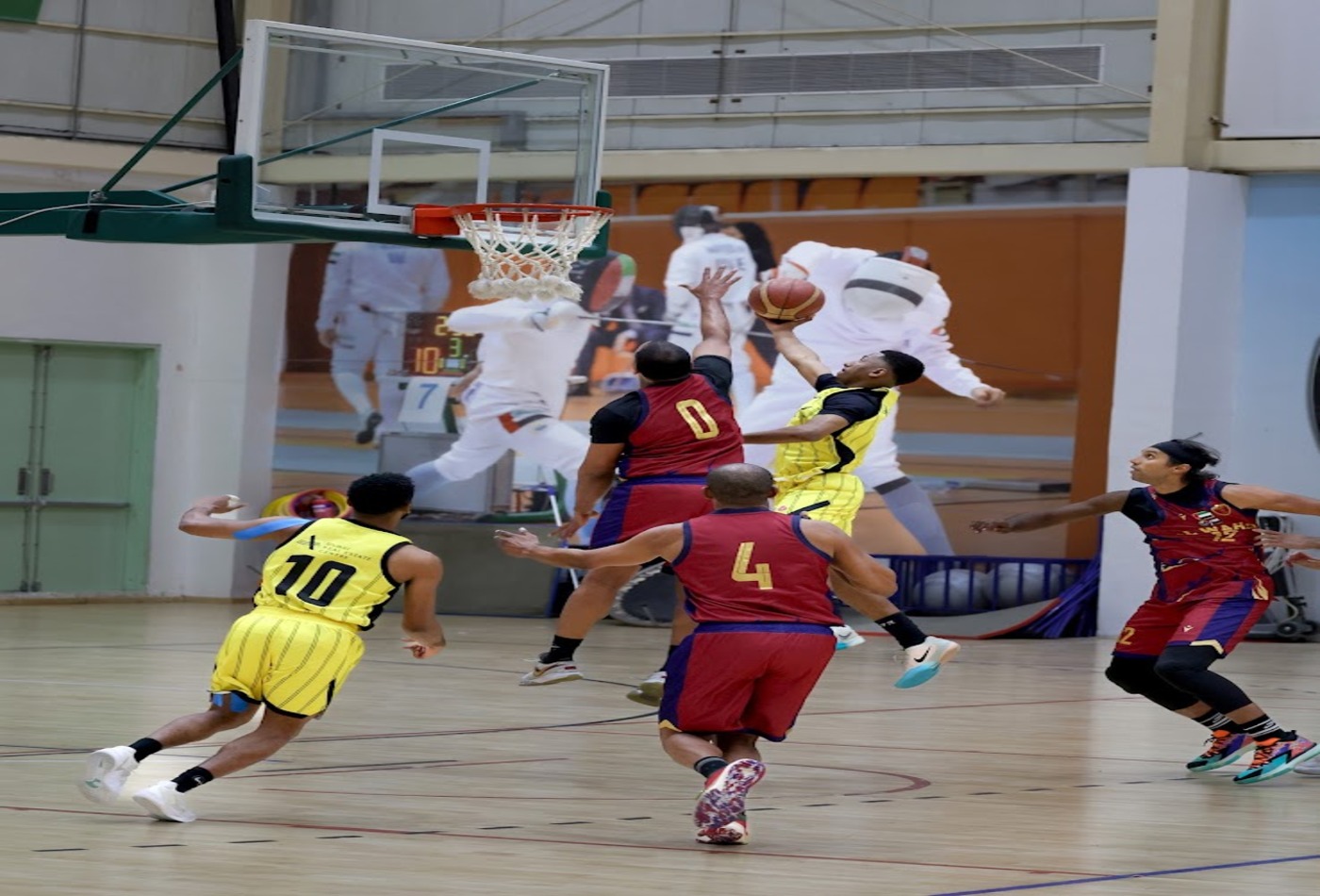 Al Wasl Defeats Al Wahda in Men's Basketball League