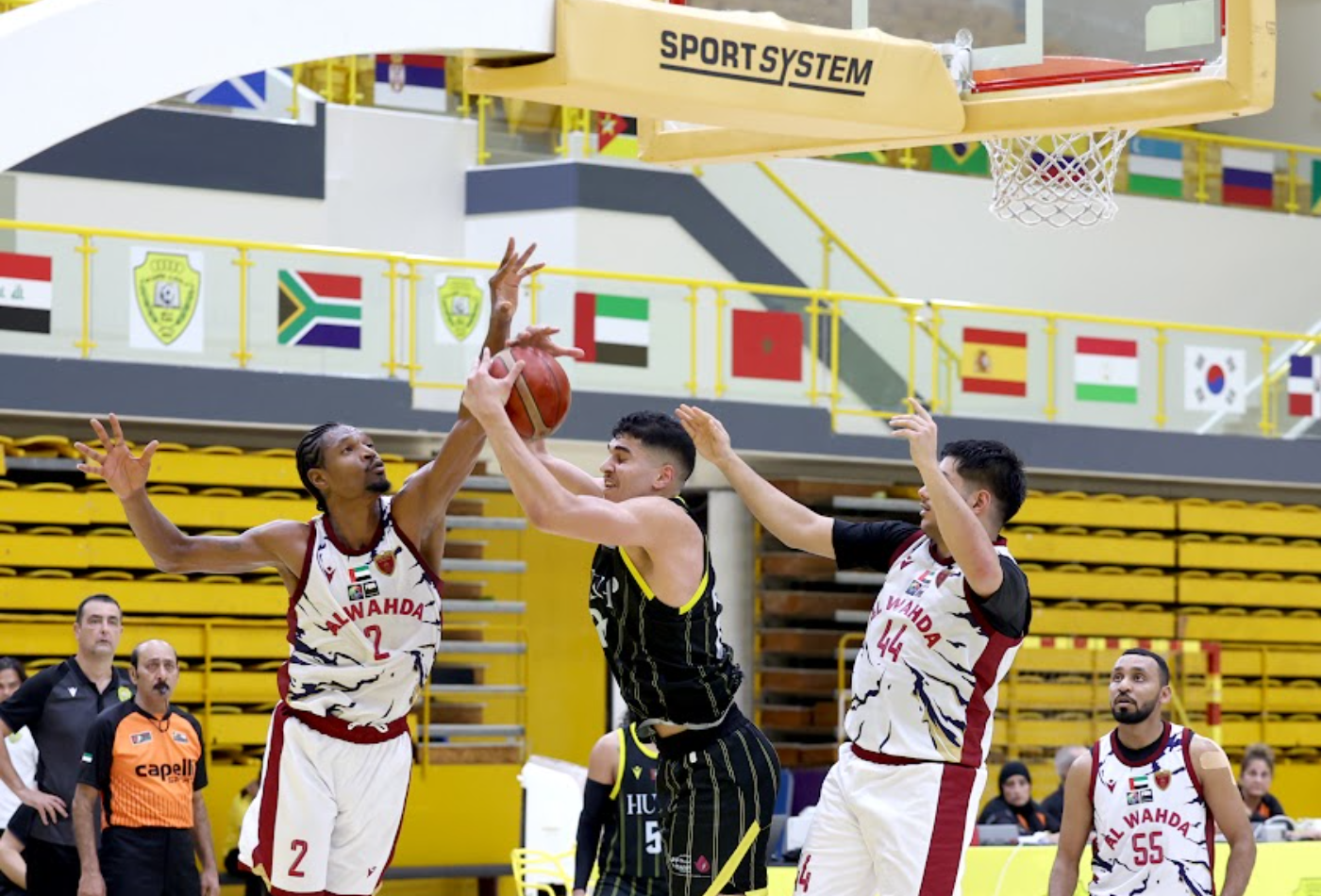 Al Wasl defeats Al Wahda in the Men's Basketball League