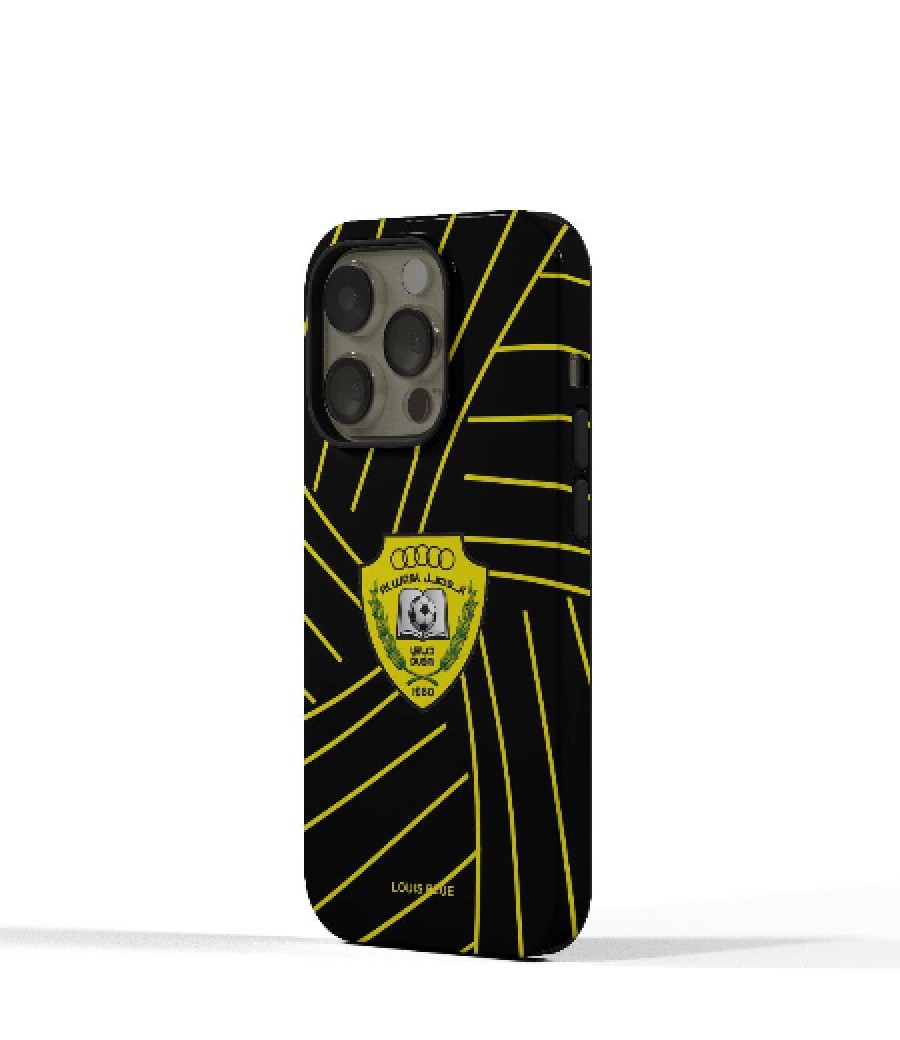 Golden Stripes Shield IPhone mobile Cover