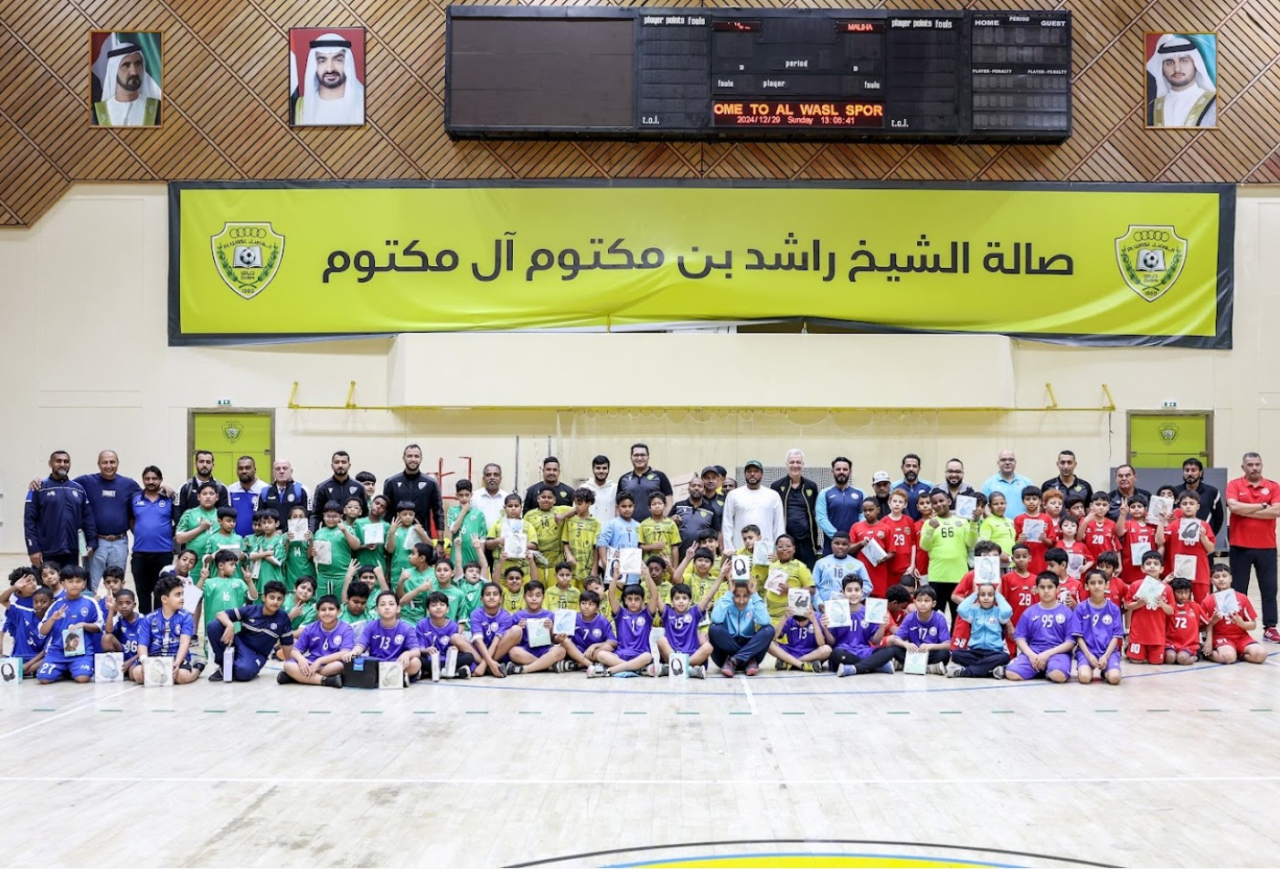 Al Wasl Hosts Handball "B" Junior Festival Organized by the UAE Handball Federation