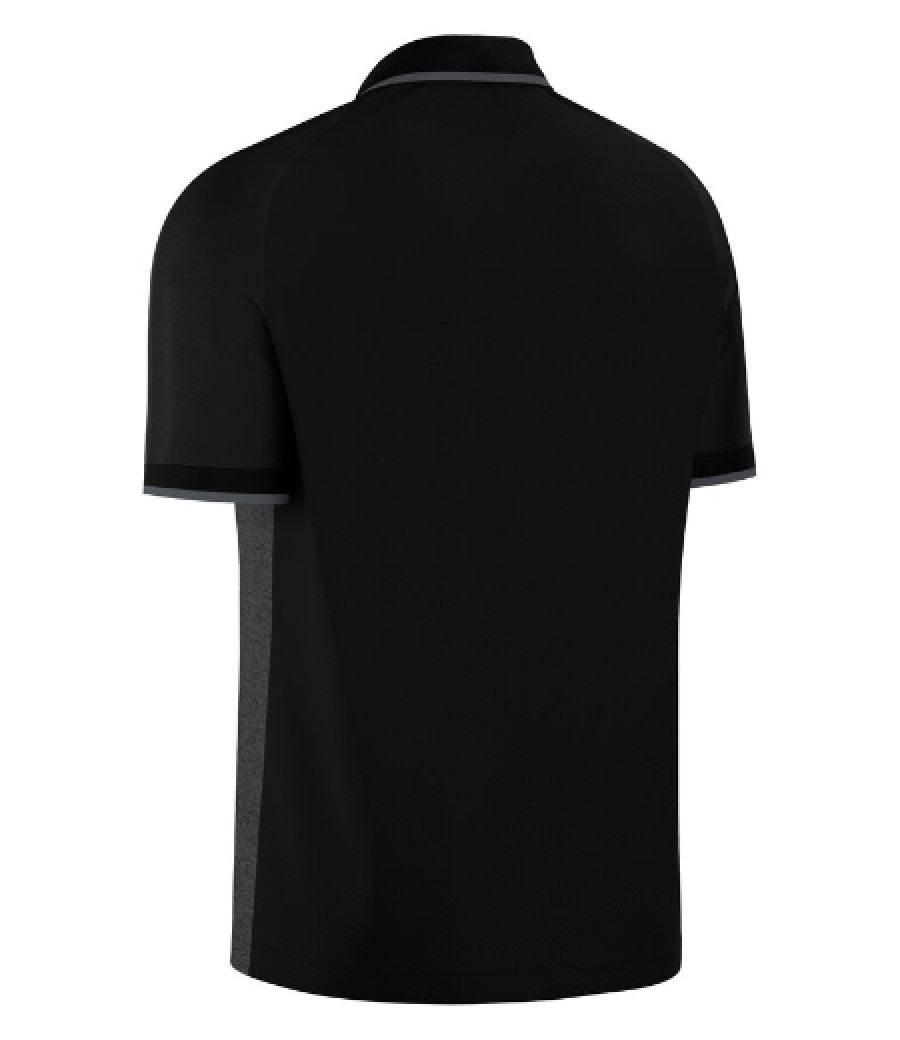 Aulos Polo Black Shirt