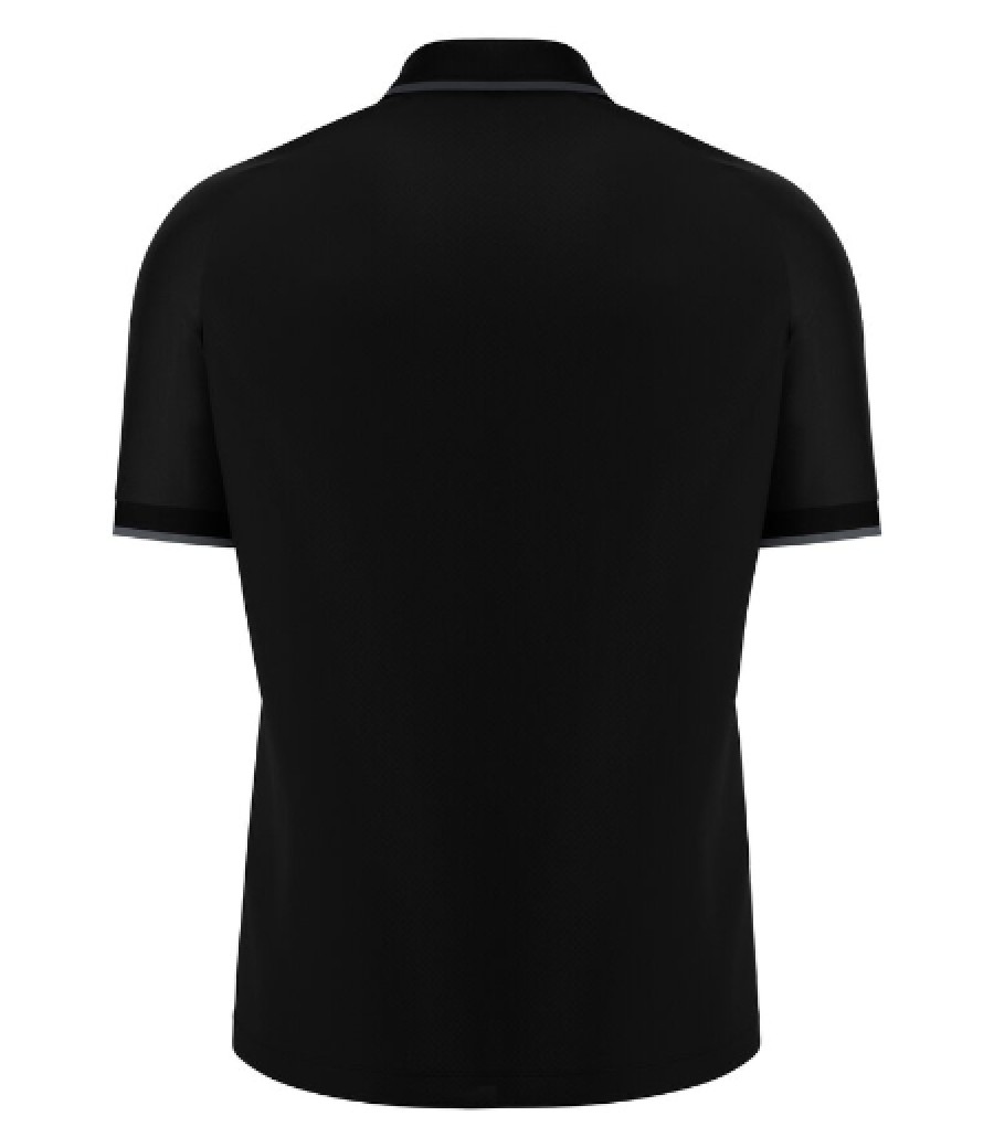 Aulos Polo Black Shirt