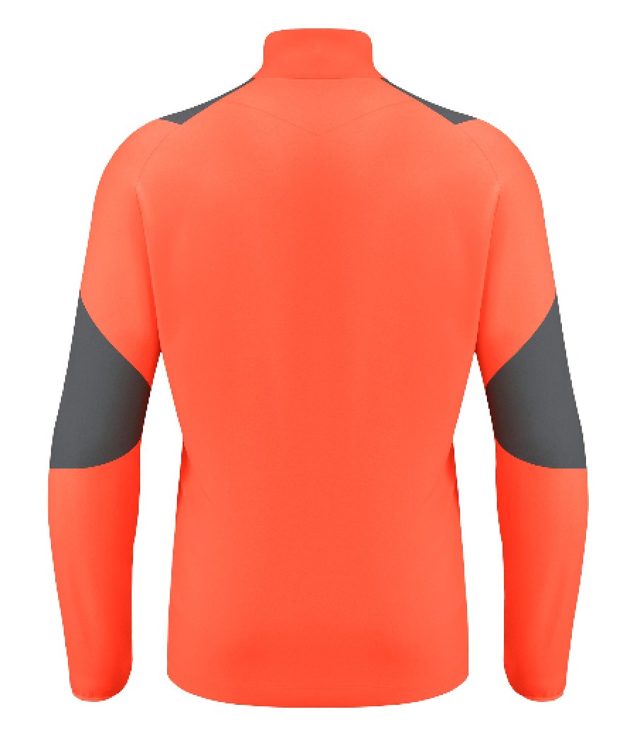 IZEL Zip Training Top Coral