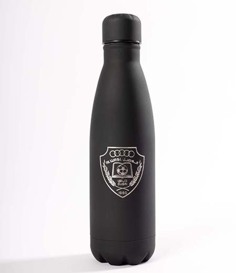 Steel Water Bottle Black