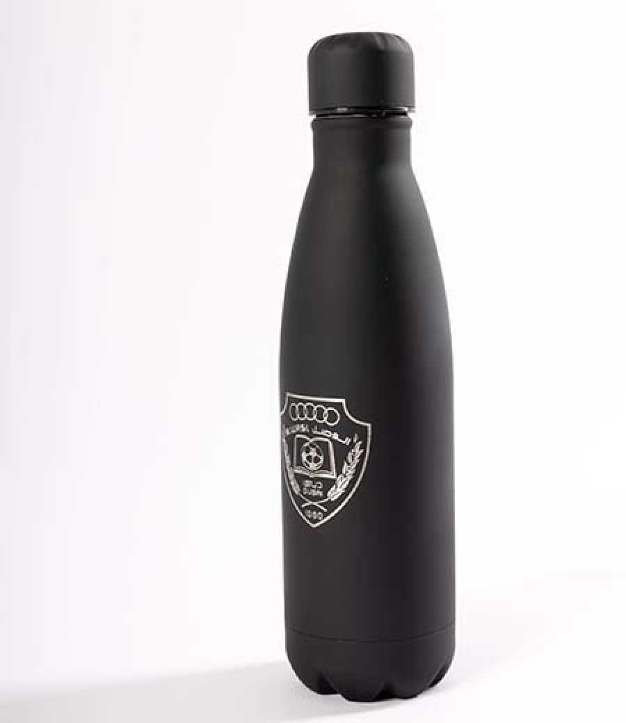 Steel Water Bottle Black