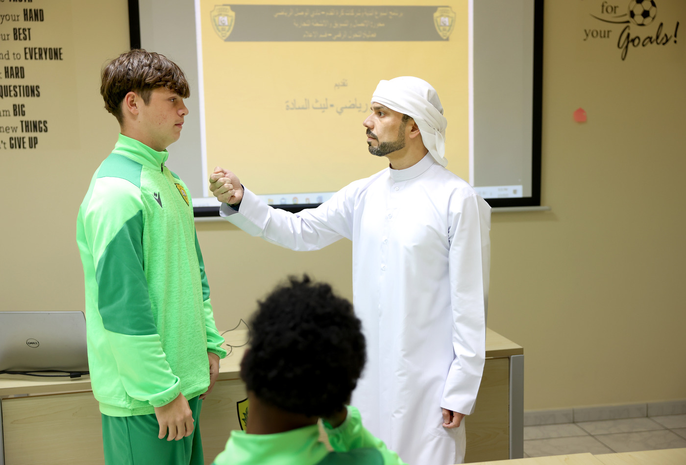 Media Training Workshop for Al Wasl Academy Players in Collaboration with the UAE Pro League