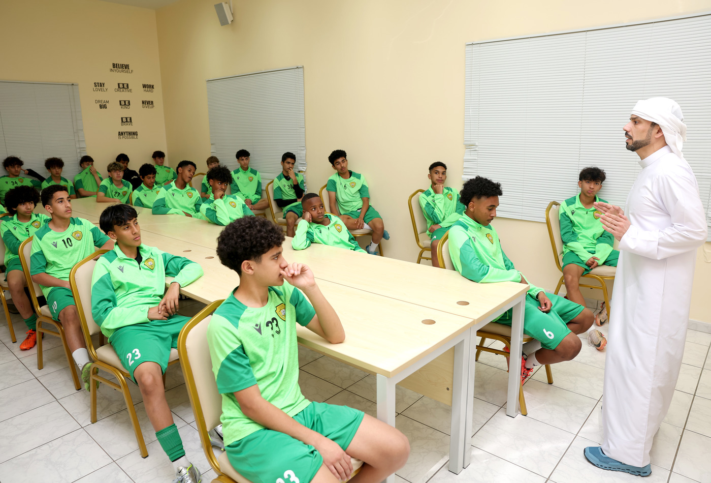 Media Training Workshop for Al Wasl Academy Players in Collaboration with the UAE Pro League