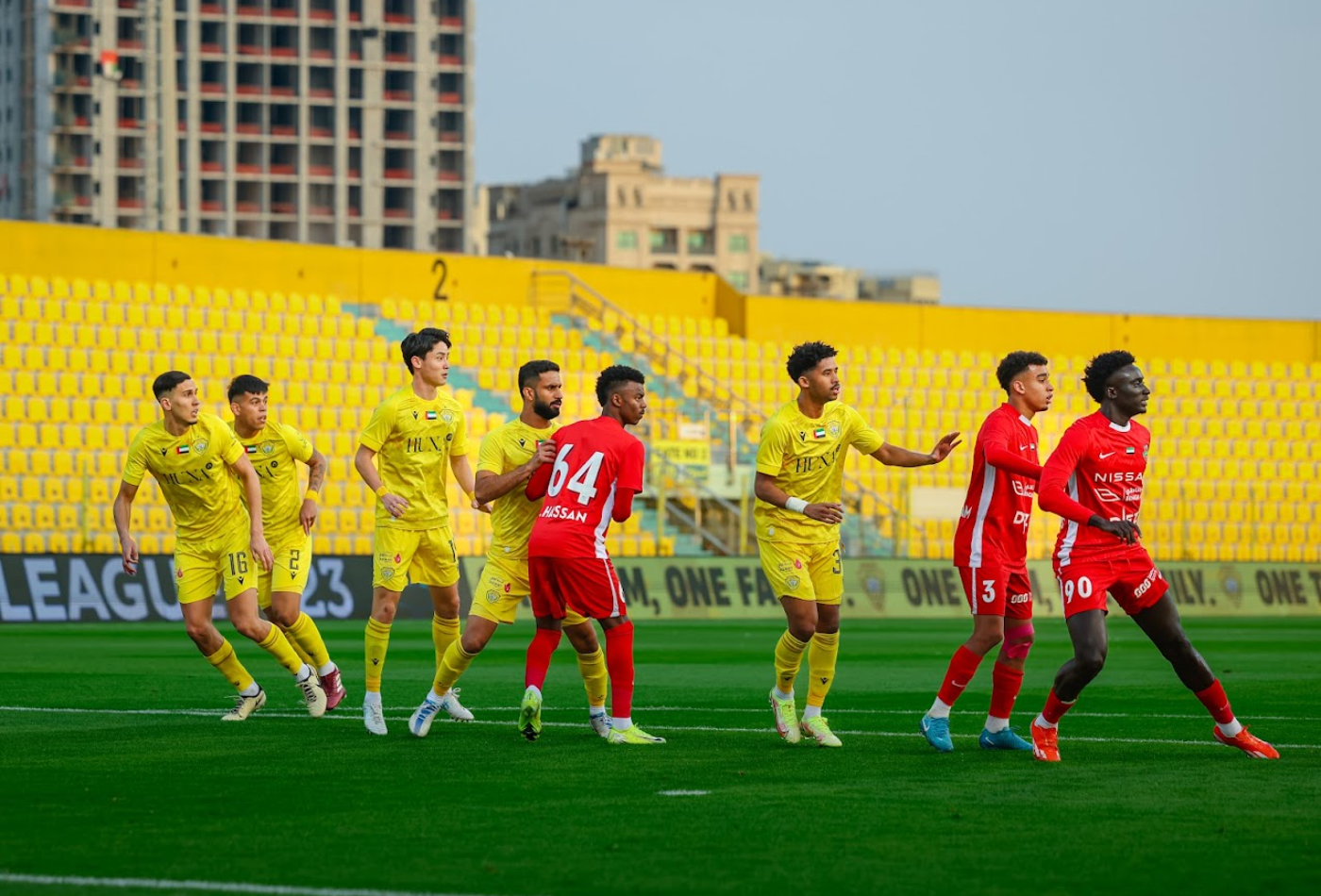 Al Wasl and Shabab Al Ahli match  in Pro League U23 Years ends goalless