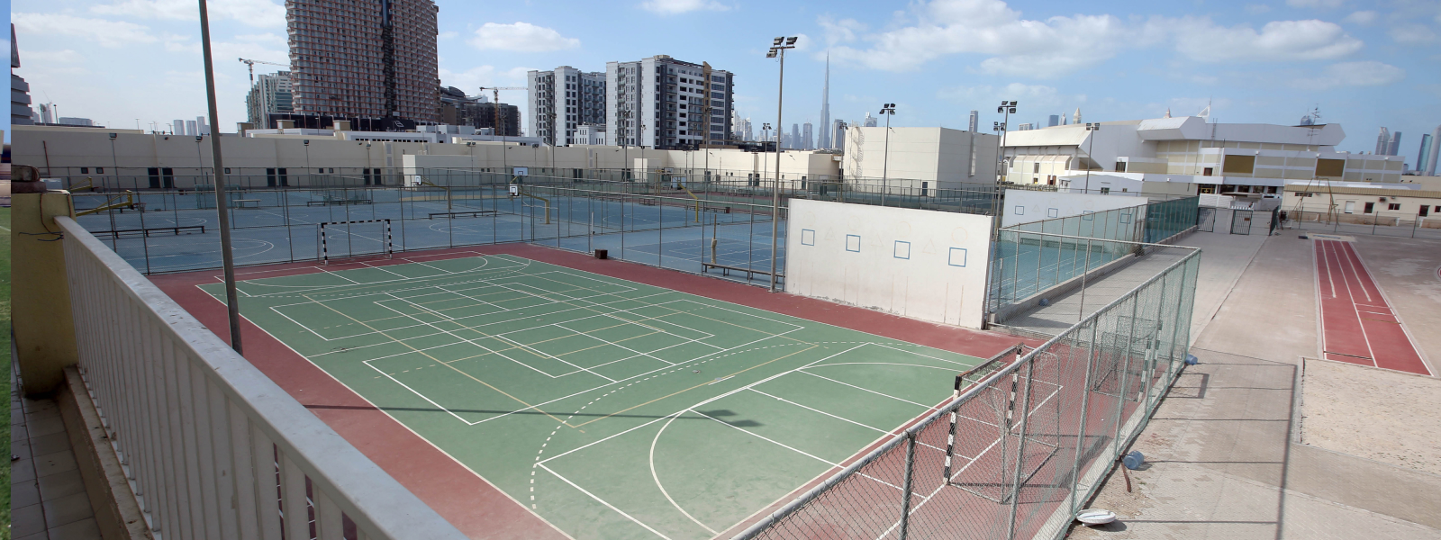 Outdoor Basketball, Handball and Volleyball