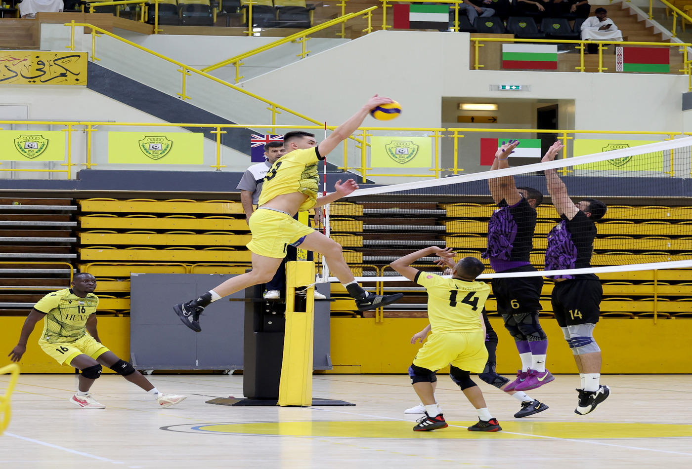 Al Wasl Renews Victory Over Al Ain in Men's Volleyball League