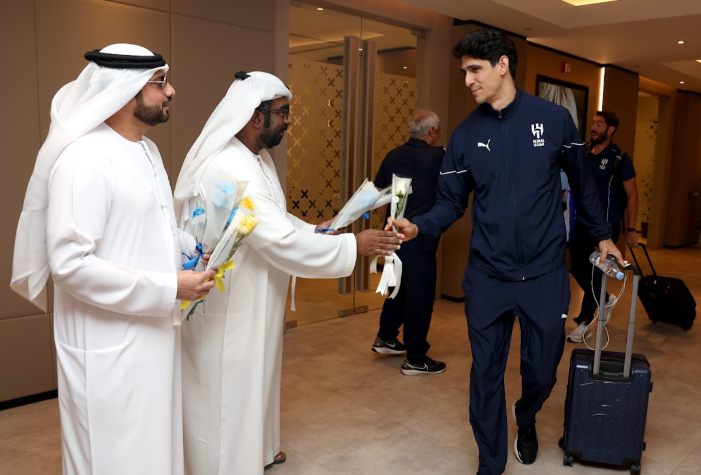 Al Wasl welcomes  Saudi Al Hilal  delegation before the Asian encounter