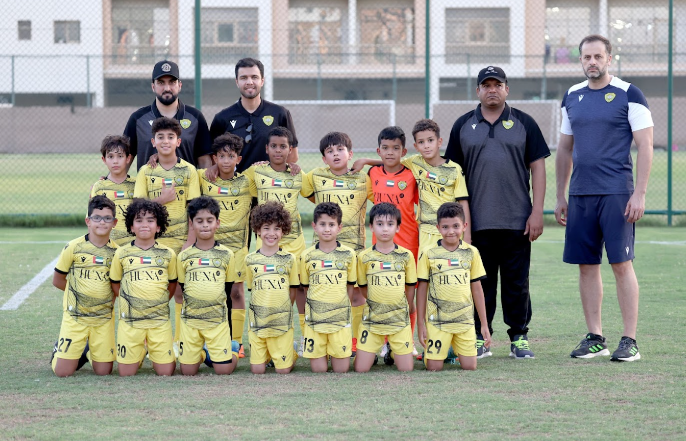 Al-Wasl defeats "Golden Star" in under 10 years league (B) with 21 goals