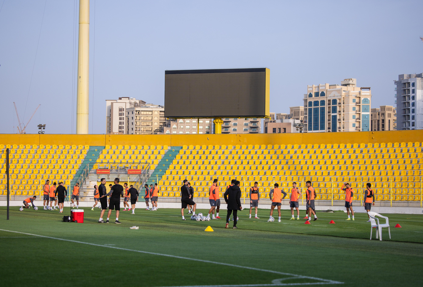 Al Wasl Completes Preparations for the Khorfakkan Match