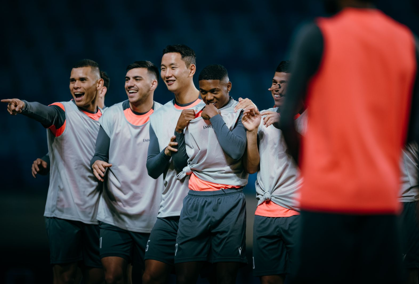 The Emperor Concludes Preparations for  Emaar Super Cup match