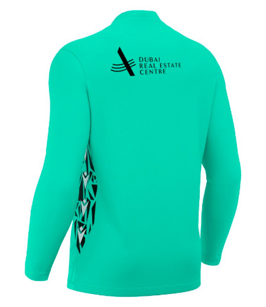 Turquoise Corvus Eco Goalkeeper's Shirt