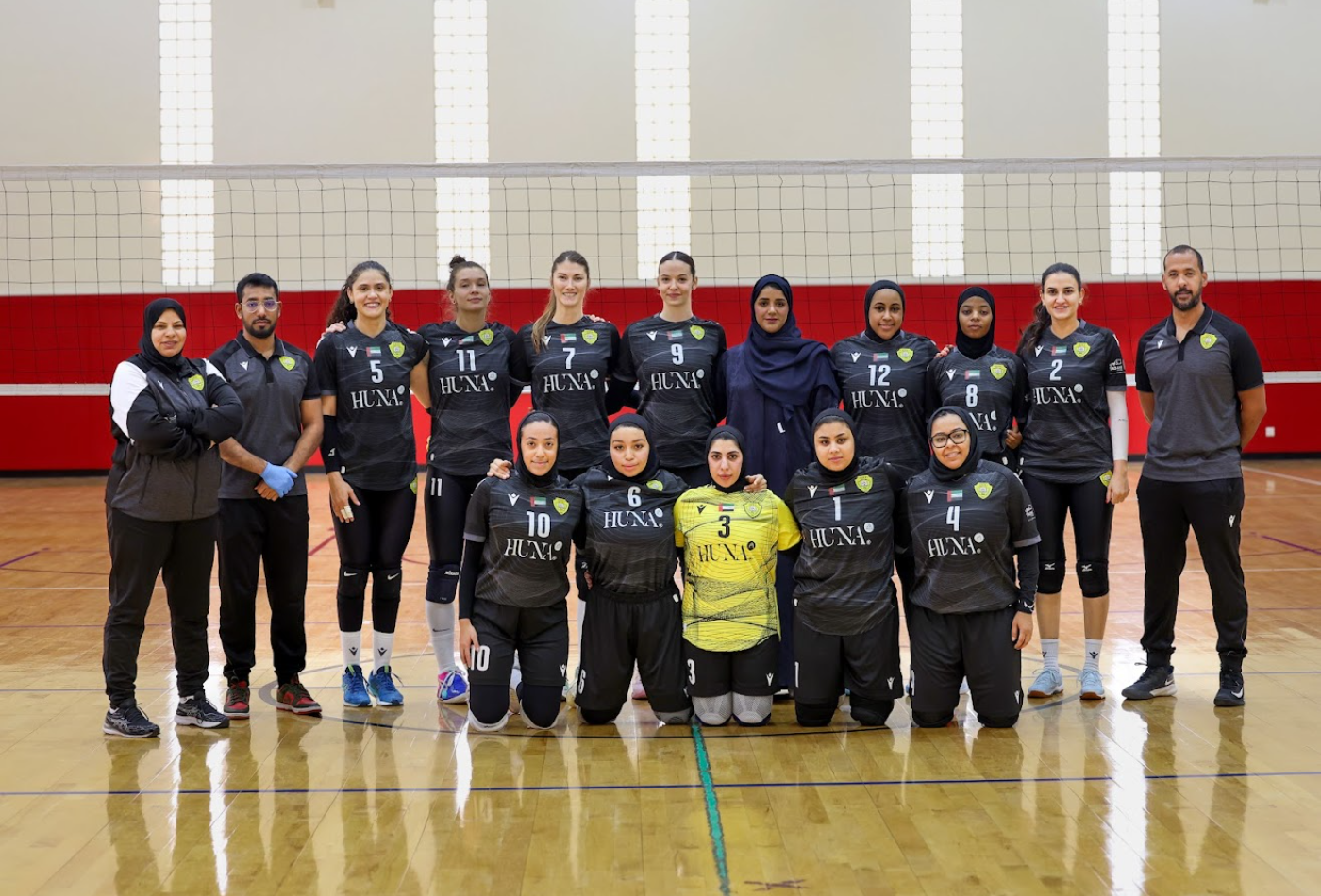 Al Wasl Women’s Volleyball Team win over Khorfakkan in volleyball league