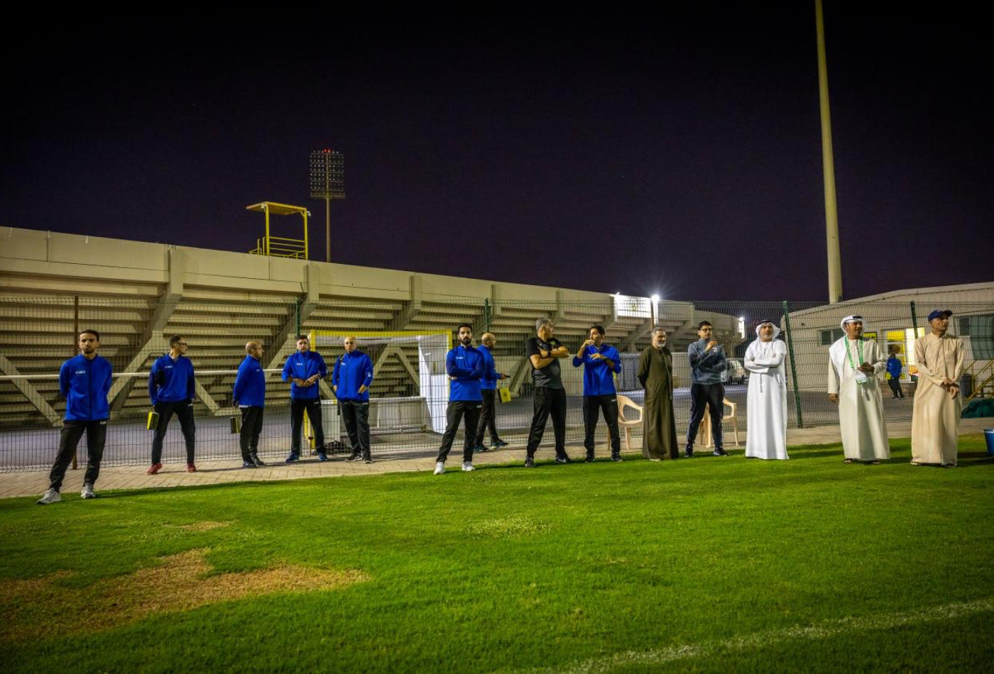 A Kuwaiti Coaching Delegation Conducts an Immersion Experience at Al Wasl Football Academy