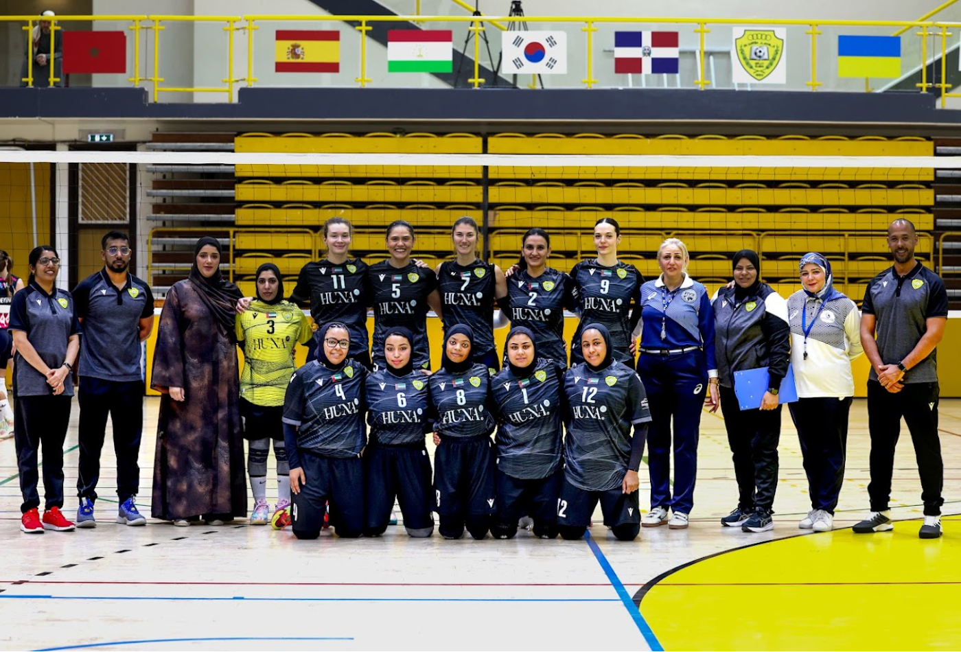 Al Wasl Women's Volleyball Team Defeats EPIC Dubai Social Sports Hub in the league