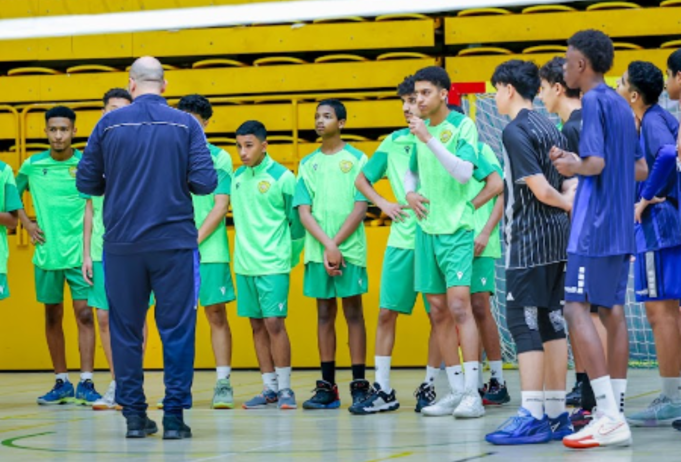 Al Wasl Hosts the "Dubai Talents" Volleyball Program