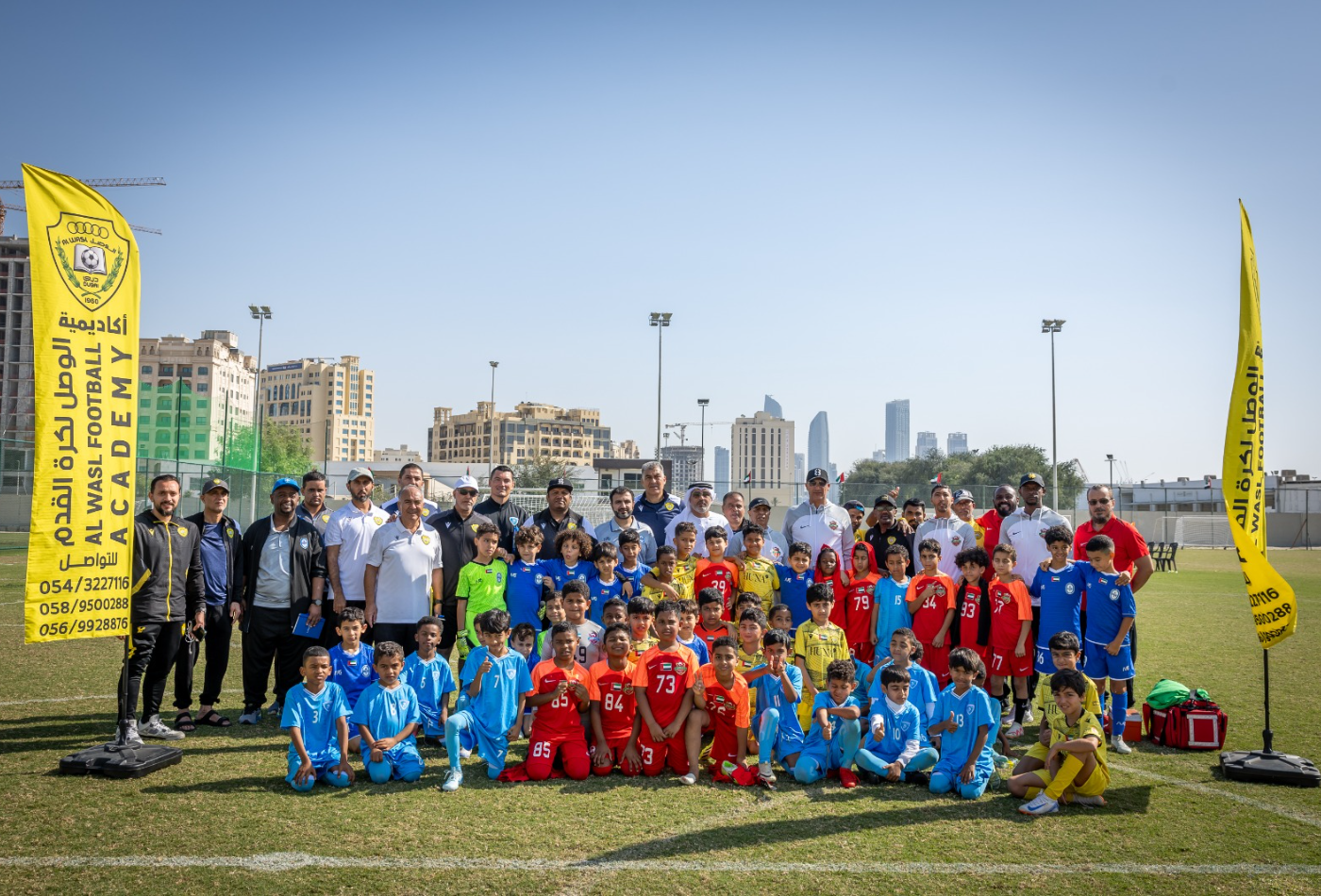 Al Wasl Academy Organizes a Football Festival for nine years players