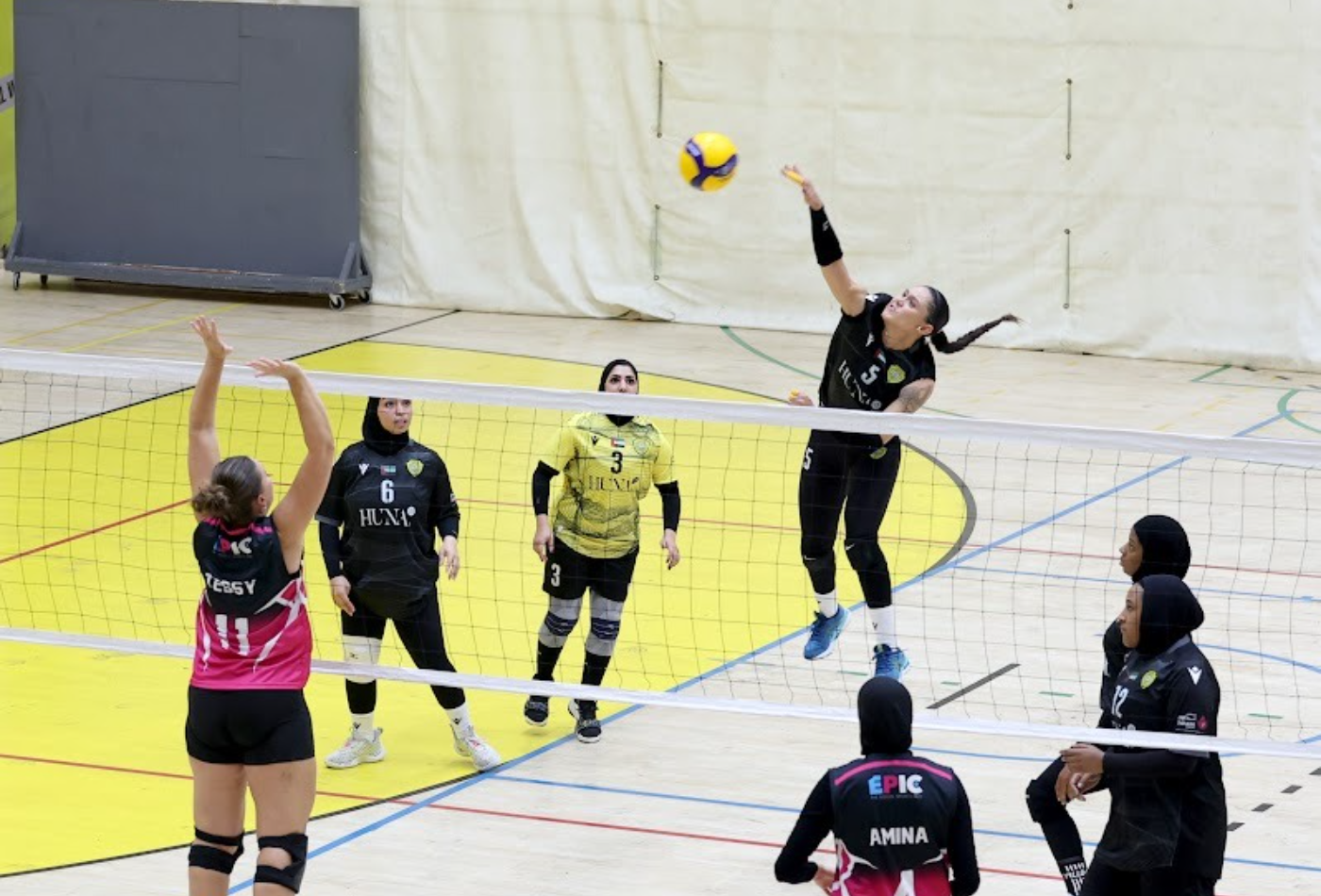 Al Wasl Defeats Epic Academy in Women's Volleyball League