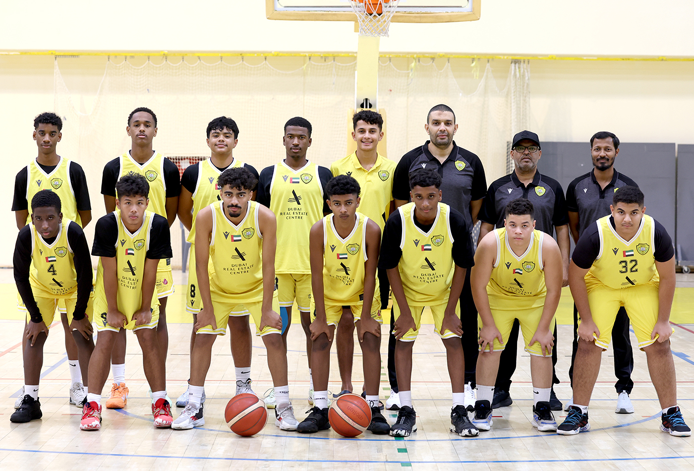 Al Wasl youth basketball team beat Maliha in the first round of the league