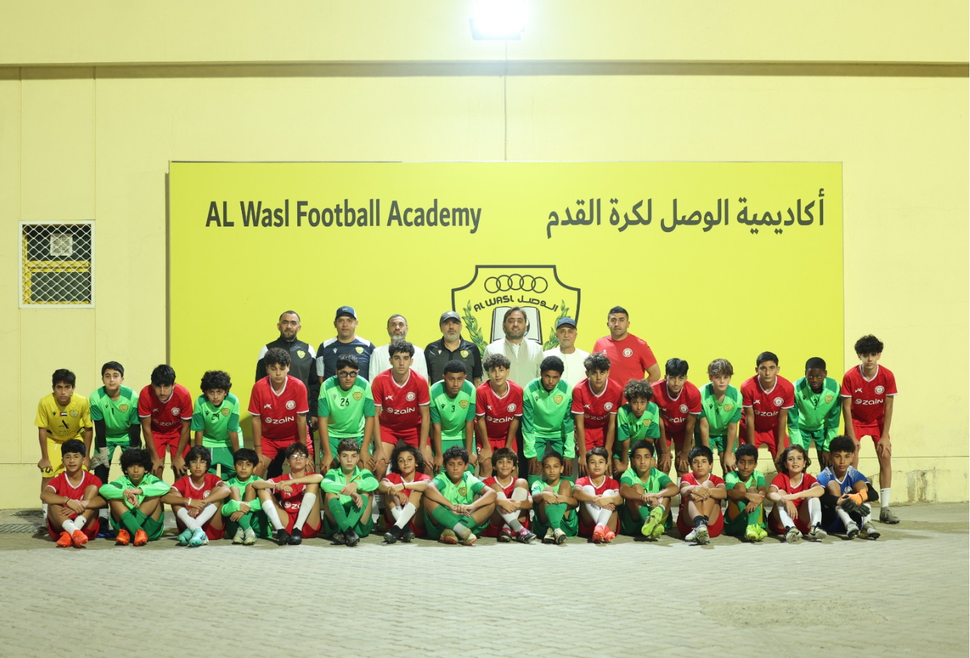 Al Wasl Football Academy Hosts Jordan Knights Delegation