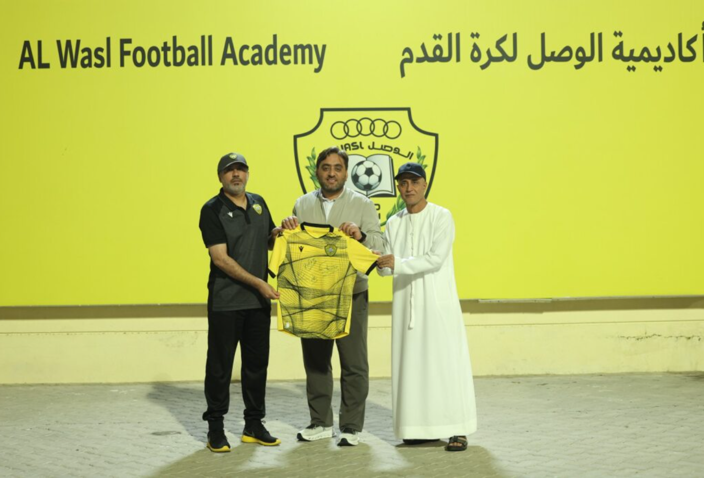 Al Wasl Football Academy Hosts Jordan Knights Delegation