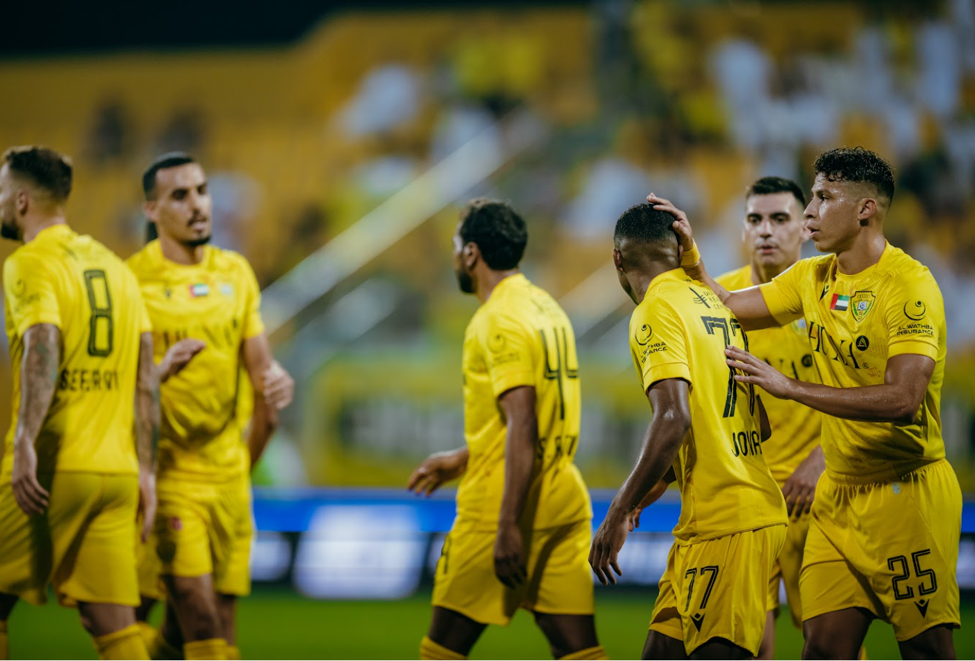 Al Wasl and Al Jazira match ends with a 2-2 draw