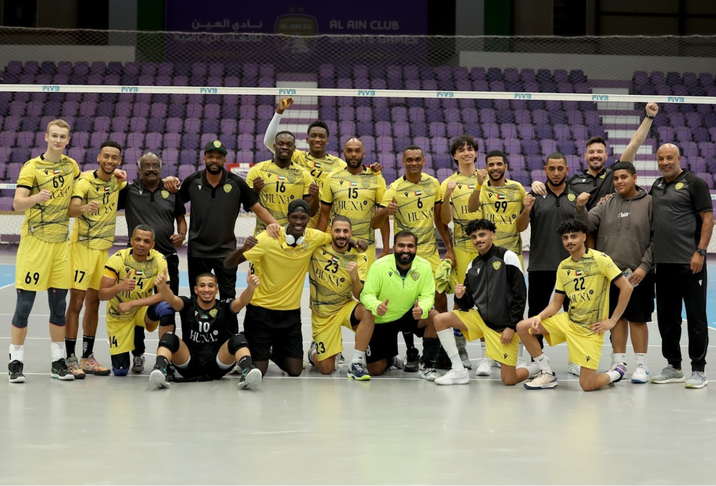 Al Wasl Defeats Al Ain in the Men’s Volleyball League