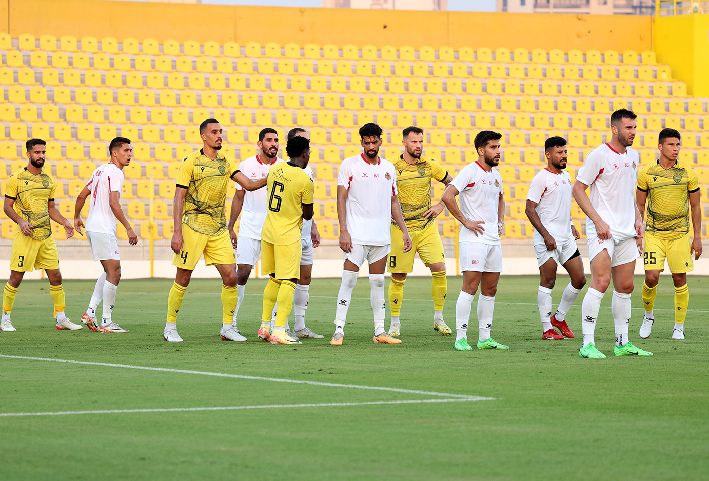 The Emperor and East Riffa Club of Bahrain draw with one goal each in a friendly match