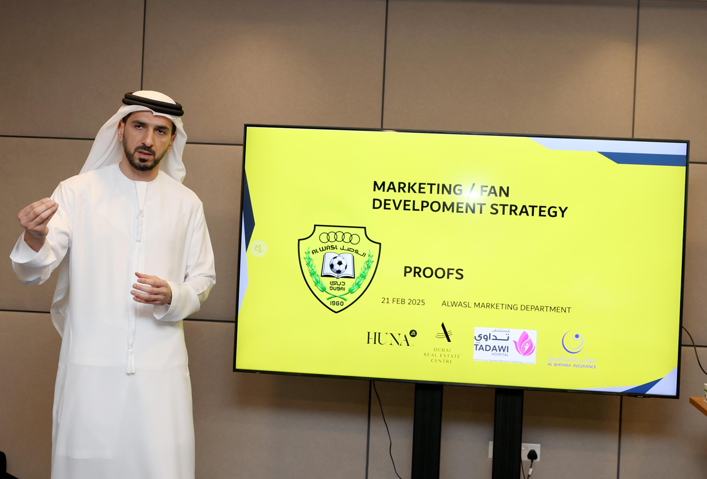 Kickoff of Football Clubs and Companies Week at Al Wasl Club