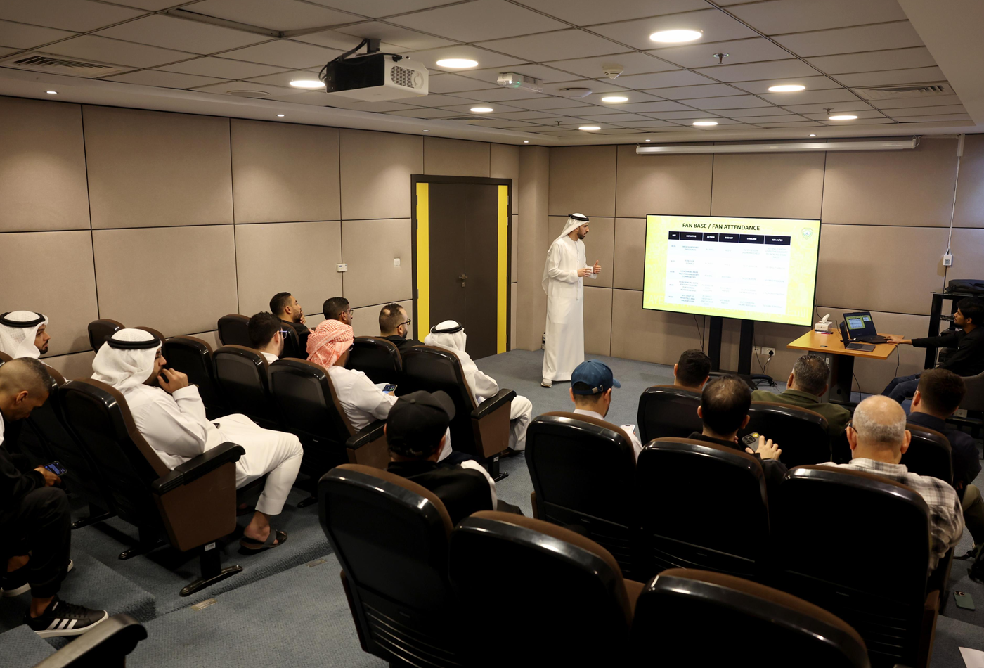 Kickoff of Football Clubs and Companies Week at Al Wasl Club